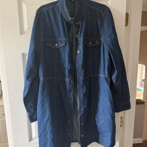 Frye Dark Blue Jean/Denim Dress